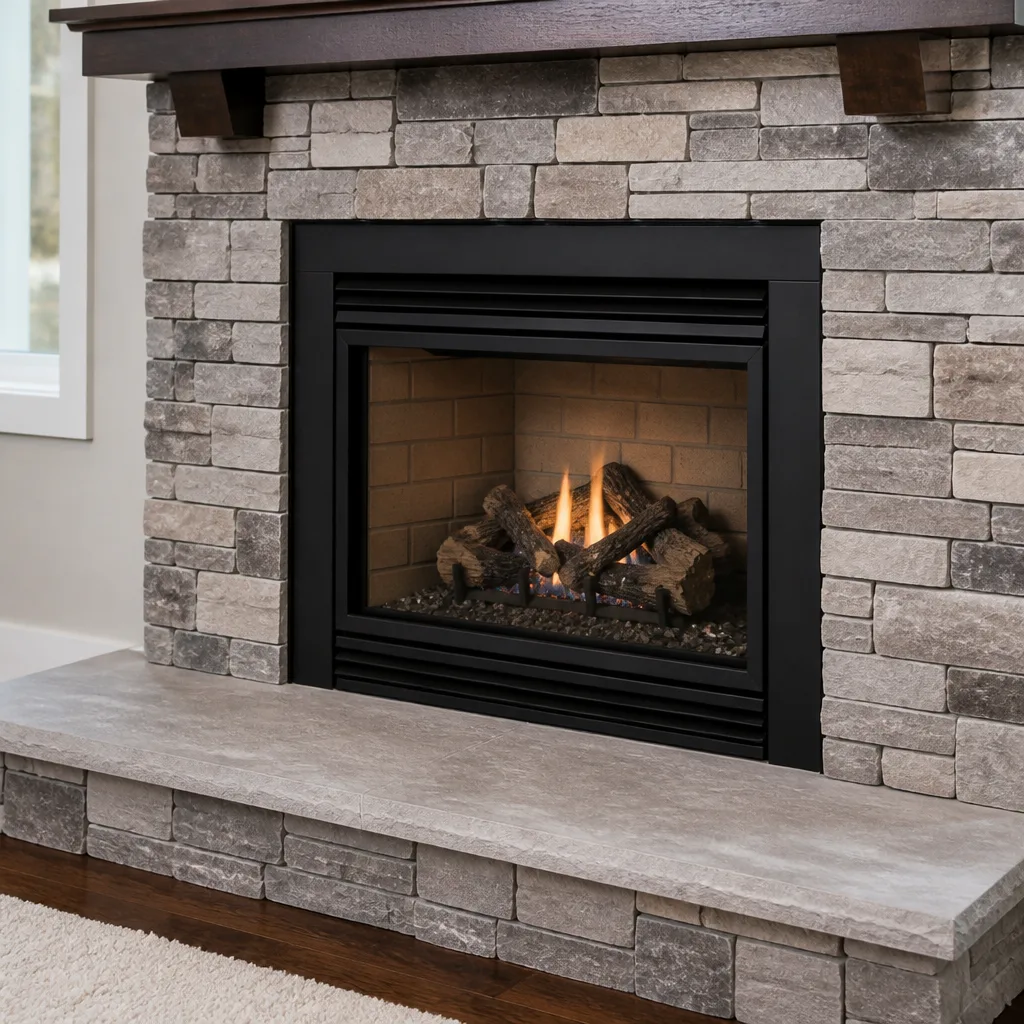 Gas fireplace service
